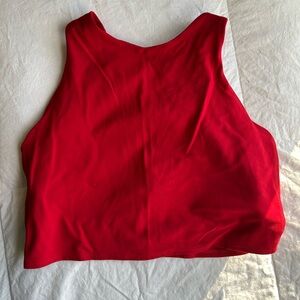 Athleta Fiery Red Sports Bra